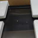 REPTI ZOO Reptile Glass Terrarium, 18" x 18" x 24" Front Opening with Double Hinge Door & Top Screen Ventilation, 30 Gallon Tank Large Reptile Terrarium (Knock-Down) (Black and Clear)