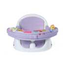 Infantino Music & Lights 3-in-1 Discovery Seat and Booster - Convertible Infant Activity and Feeding Seat with Electronic Piano for Sensory Exploration, for Babies and Toddlers, Lavender