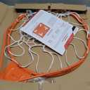 GoSports Regulation 18" Steel Basketball Rim - Choose from Fixed or Breakaway - Use for Replacement or Garage Mount