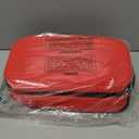 DDgro Storage Bag for Toniebox 2 Starter Set, Carrying Case Organizer for Tonies Figurines, Audio Player Box, Charger & Headphone, Bag Only (Large, Red)