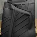 Mixsuper Accord Floor mats-Floor Mat & Cargo Liner for Honda Accord 2023-2026 Gasoline & Hybrid,All Weather TPE Rubber Floor Liners Protection for Accord Accessories,Full Set Anti-Slip Car Mats,Black