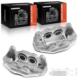 A-Premium Front Disc Brake Caliper Assembly Compatible with Toyota Models - Sequoia 2008-2015, Tundra 2007-2015