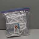 HDE Dog Raincoat Jacket Reflective Adjustable Hooded Pet Poncho Rain Coat with Leash Hole for Small to X-Large Dogs Clear - XL