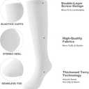 BONANGEL Slouch Socks for Woman, 3 Pairs Long Scrunchy Scrunch Slouchy Tube Boot Socks for Women Girls Size 5-11