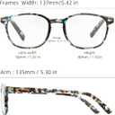 JOLISU 5 Pack Reading Glasses For Women, Blue Light Blocking Computer Reader Spring Hinge Eyeglasses
