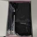 Pilates Bar Kit with Resistance Bands, Multifunctional Yoga Pilates Bar with Heavy-Duty Metal Adjustment Buckle, Portable Home Gym Pilates Resistance Bar Kit for Women Full Body Workouts (Jet Black)