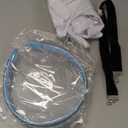 H-Style Princess Costume Accessories Set for Women - Sparkling Princess Blue Tiara Headband, Black Choker & White Gloves, Fairy Tale Dress Up Kit for Halloween 2025 Royal Party