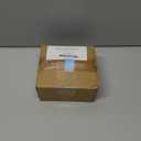 Durable Shipping Tags with Wire Ties  200 Tags # 5, 4 3/4" x 2 3/8"  Manila Paper Tags with Wire and Reinforced Eyelet