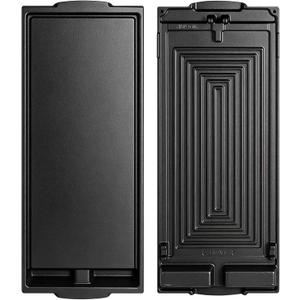 Upgraded W10432544 Cast Iron Griddle for Whirlpool Gas Stove Top Griddle Parts, W10432539 Stovetop Griddle for Whirlpool KitchenAid Jennair Maytag Gas Cooktop Parts Burner Center Griddle Flat Top Pan