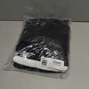 Saodimallsu Womens Striped Sweater Dress V Neck Collared Long Sleeve Slim Fit Ribbed Knit Trendy Mini Dresses (XX-Large, Black)