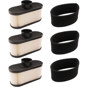 3 pack 11013-7047 fr691v Air Filter for Kawasaki 11013-7049 11013-0726 MIU12555 FR691V FR730V FS481V FS541V FS600V FS651V FS691V FS730V 4-Cycle Engine