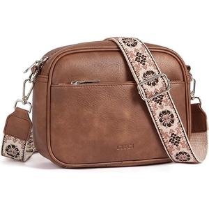 CLUCI Crossbody Bags for Women Trendy, Vegan Leather Shoulder Handbags, Women Purses with Adjustable Wide Strap