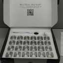 SAVVY & SORTED Glass Jars with 24PK 4oz Containers for Herbs and Seasonings  Includes Pepper Grinder, 374 Labels, Funnel, Shaker Lids & Empty Bottles