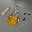 LZZAPJ Electric Dancing Octopus Light Music Suitable for 6-12 Months Old Baby Toys, Kid Crawling Squid Toys Suitable for Toddler Tummy time, Birthday for 1 2 3 4 5 Year Old boy Girl (Yellow)