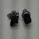 Ignition Lock Cylinder with Keys for Ford Fiesta 2011-2019 / Ignition Lock Cylinder Switch/Durable/Metal / 2 Pcs/Silver Tone