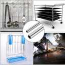3/4 Inch (19mm) OD Round Metal Pipe, 304 Stainless Steel Tubing, 12" Length Weldable Industrial Straight Tube, 1 PCS