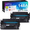 INK E-SALE 148A Toner Cartridge Black (with Chip) Compatible Replacement for HP 148A 148X W1480A W1480X for HP Laserjet Pro MFP 4101fdw 4101fdn 4001dw 4001dn 4001n Printer (2 Pack)