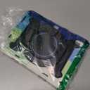 ROISKIN Case for iPad (A16) 11th Generation 11 Inch 2025, iPad 10th Generation Case 10.9" for Kids with Screen Protector,360 Kickstand & Handle, Shoulder Strap, Heavy Duty Military Grade Drop Protection (No Pen Holder, Black-Blue)