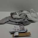 Zenna Home Ultimate Striped Waterproof Fabric Shower Curtain or Liner, 70" x 72" Grey (MSC19089)