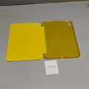 JETech Case for iPad (A16) 11th/10th Generation (2025/2022), Slim Stand Hard Back Shell Cover with Auto Wake/Sleep (Yellow)