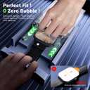 WSKEN 4 Pack Screen Protector for Apple Watch Series 9/8/7 45mm - [Auto Align Box] [100 Zero Bubble] [Flexible TPU Film - No Glass] HD Full Coverage for iWatch Cover Accessories