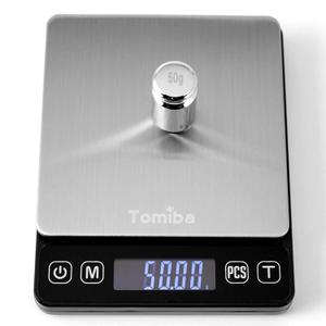 500g Precision Digital Pocket Scale, 0.01g Resolution, Includes a Calibration Weight