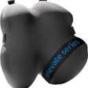 Everlasting Comfort Lumbar Support Pillow for Office Chair - Memory Foam Back Cushion for Car Seat - Promotes Better Posture, Back Pain Relief - Ideal Gaming and Desk Chairs Work and Home Essentials