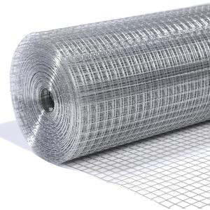 1/2 inch Hardware Cloth 36 inch x 50 Foot,Hot-Dipped Galvanized After Welding, Wire Screen Mesh Roll Chicken Wire Fence Roll Gopher Wire Mesh Tree Guard Wire Mesh Roll, 1/2in 36in x 50ft 19Gauge