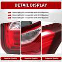 Nakkaa Tail Light Compatible with Equinox LS/LT 2018 2019 2020 Passenger Side Rear Brake Lamps Right Halogen Taillight Assembly 84769836