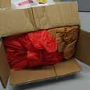 Poptrend Inflatable Christmas Decoration 6 Foot Gingerbread Man LED Christmas Lights Wacky, Funny, Colorful