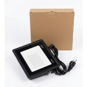 80W LED Flood Light Outdoor, Adjustable Knuckle Mount, 5250lm, 800W Equivalent, 120V Commercial LED Flood Lights for Yard, IP65 Waterproof, UL Listed, Aluminum