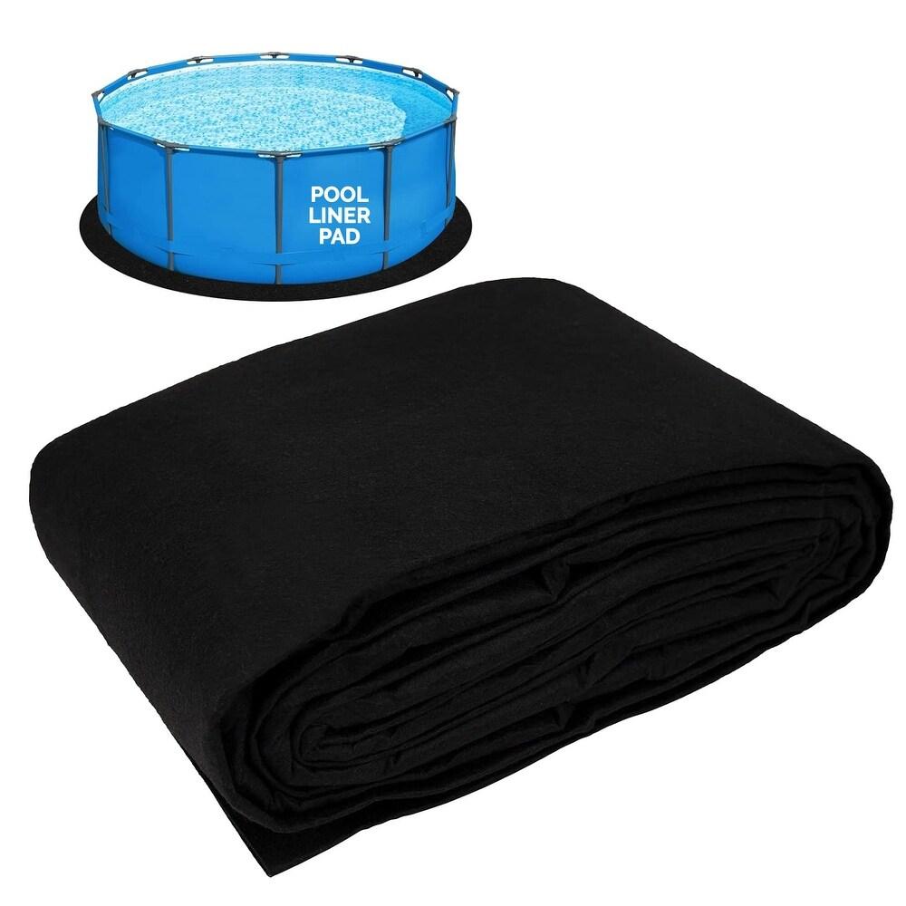 Swimline Hydrotools Above Ground Round Liner Pad, Pool Protector Mat, 15 Ft - 7
