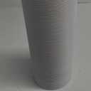 Eagle 1 Aluminum/Vinyl Siding Coil Each Roll Includes Free 1.25" Matching Stainless Steel Trim Nails - Fascia Cover- Aluminum Flashing Roll (8" x 50 FT, White Woodgrain)