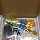 Face Painting Kit – 42 Colors Water Activated Face Paint Set, Easy Apply & Remove, Skin-Safe & Non-Toxic, Professional Kit with Brushes, Stencils & Gems for Halloween, Party, Festival & Cosplay