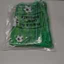 Shappy Pack of 16 Soccer Drawstring Bags for Party Favors 12 x 10 Inch Treat Candy Goodie Gifts Bags Team Supplies Sport Birthday Party Favors (Green)