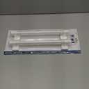 Magnetic Curtain Rods,Multi-Use Adjustable Appliance for Metal Doors, Windows, No Tools Needed 9-16 Inch, White, 2 Pack