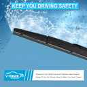 VTOGOI 13" Rear Wiper Blades Replacement for Honda CR-V 2016-2012 Rear Windshield Wiper Blades