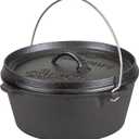 Stansport Pre-Seasoned Cast Iron Dutch Oven
