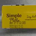 Simple Mills Almond Flour Snack Bars, Dark Chocolate Almond - Gluten Free, Made with Organic Coconut Oil, Breakfast Bars, Healthy Snacks, Paleo Friendly, 6 Ounce (Pack of 6), EXP 07/22/2025