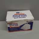 Gauze Care Non-Woven Sterile Gauze Pads 4x4, Pack of 100, 8-Ply, Soft, Lint-Free, Individually Wrapped, Sterile, Absorbent, Breathable, Perfect for Wound Care