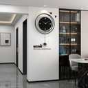 Big Modern Decorative Pendulum Wall Clock for Living Room Decor