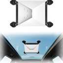 Starlink Mini Suction Cup Mount for Window  Strong Grip & Vibration-Proof  Starlink Mini Sunroof Mount to Secure Stable Signal for Star Link on Cars Yachts RVs Travel (Black)