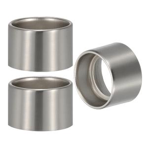 PATIKIL Light Socket Shade Ring, 3pcs E26 E27 Medium Base Metal Sockets Lock Ceramic/Porcelain Sockets with Thread Diameter 1-1/2 Inches for Hanging Lamp Holder, Nickel 35mm / 1.38"