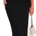 BTFBM Women Formal Cocktail Dresses Summer 2026 One Shoulder Twist Strap Ruched Bodycon Elegant Wedding Party Maxi Dress(Black, Small)