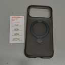 TORRAS Ostand Q3 Air for iPhone 17 Pro Max Case with 360 Magnetic Stand, Fit for MagSafe, Mil-Grade Drop Tested, Camera Control Button, Shockproof Phone Case for iPhone 17 Pro Max 6.9", Shadow Black