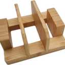 Bamboo Cutting Board Rack, Pot Lid Rack, Tabletop Knife Holder, Cake Mold, Baking Pan and Bakeware Organizer