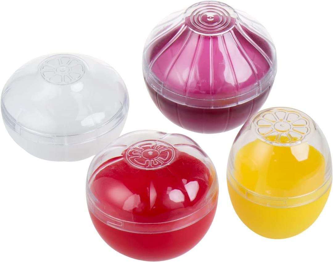 Vegetable and Fruit Storage Containers for Fridge, BPA Free Fresh reusable Food Savers, Onion Storage Container Garlic SaverTomato Saver and Lemon KeeperRefrigerator Vegetable Crisper (Circular)