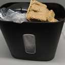 Amazon Basics 8-Sheet High Security Cross Cut Paper and Credit Card Shredder with P-4 Security, Auto Shut-off, Black