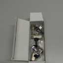 GASHER 6PCS 1/4 Inch Mini Brass Ball Valve Shut Off Switch, 1/4 Inch Male x Female NPT Thread Pipe Fitting