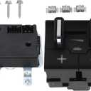 ARAMOX Trailer Brake Controller, Trailer Brake Control Module Assembly Black 601024 Replacement for 1500 20132014